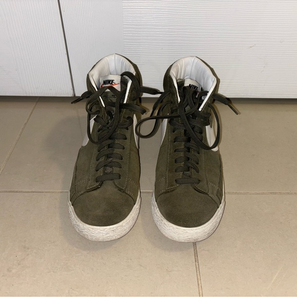 Nike Blazer Mid Premium - Urban Haze 429988-303 - Picture 2 of 6